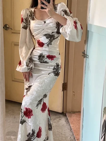Chic Elegant Floral Dress