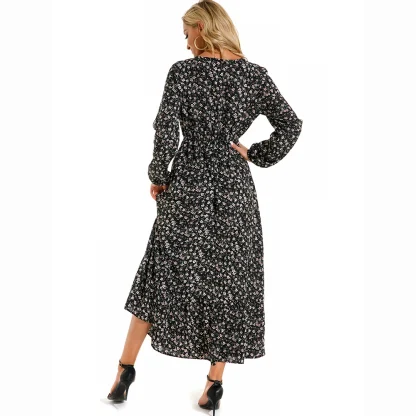 Elastic Waist Ditsy Floral Dresses - Image 6